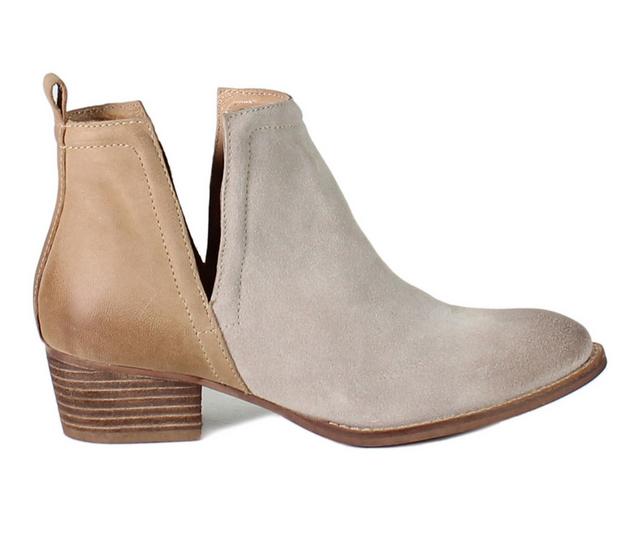 Women's DIBA TRUE Stop By Booties in Sand/Cognac color