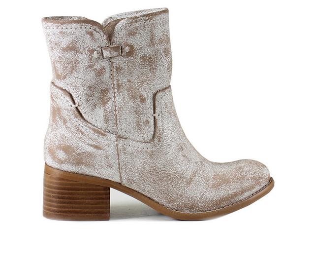 Women's DIBA TRUE West Haven Booties in White color