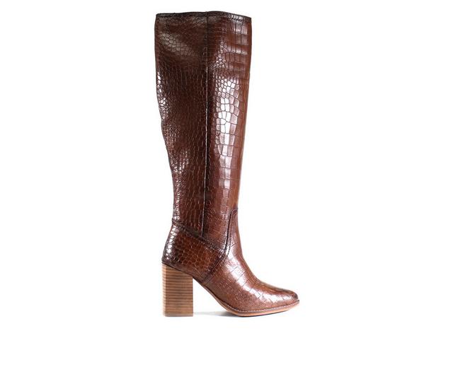 Women's DIBA TRUE True Do Knee High Boots in Brown color