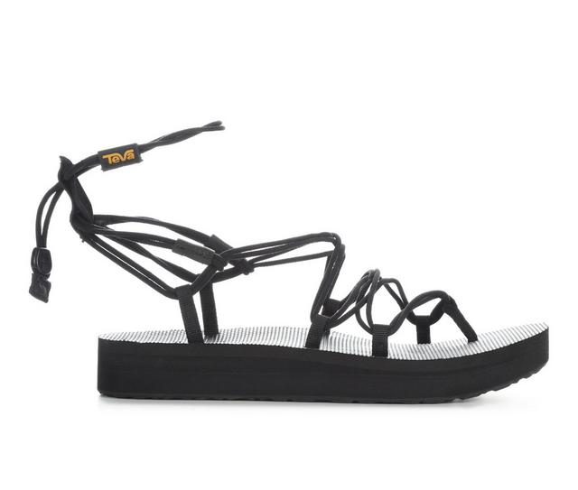 Women's Teva W Midform Infinity Sandals in Black color