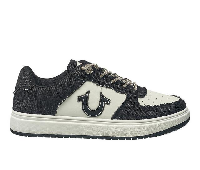 Women's True Religion Allison Sneakers in Blk/Wht color