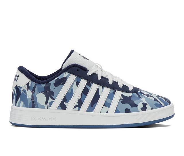 Boys' K-Swiss Big Kid Classic Pro GS Sneakers in Blue/Horizon/Nv color