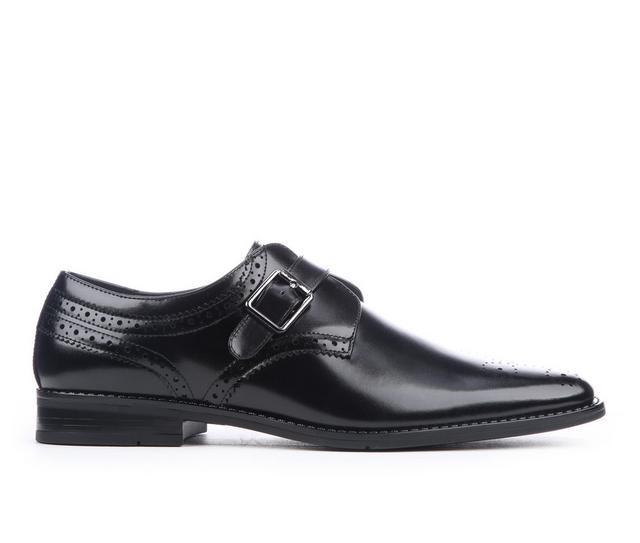 Men's Stacy Adams Kinsley Dress Loafers in Black color