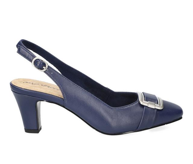 Women's Easy Street Sway Pumps in Navy color