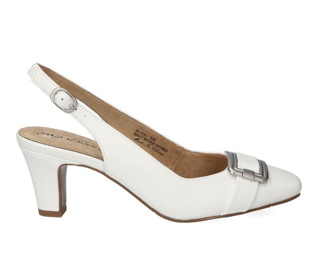 Women's Easy Street Sway Pumps in White color
