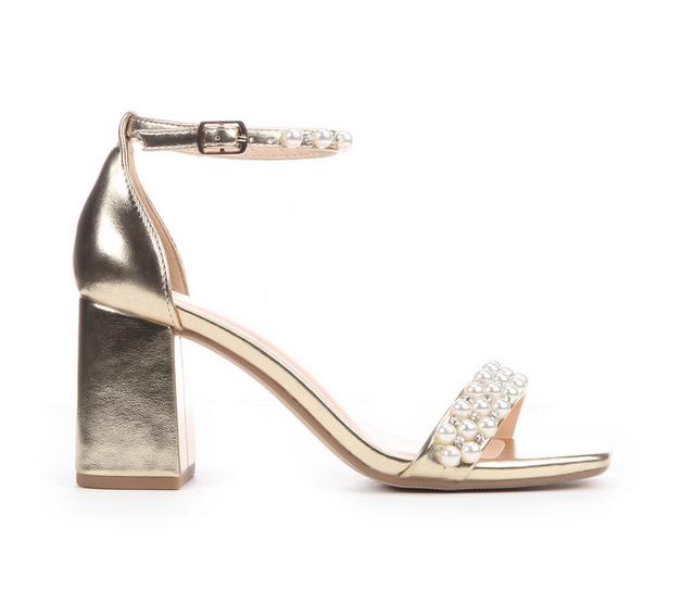 Women's Delicious Koya-S Dress Sandals in Gold color