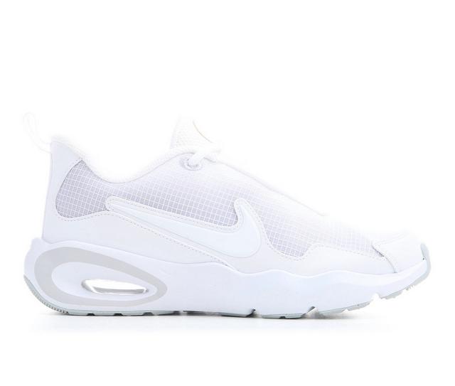 Boys' Nike Big Kid Nike Air Max Nova Running Shoes in White/Pure Plat color
