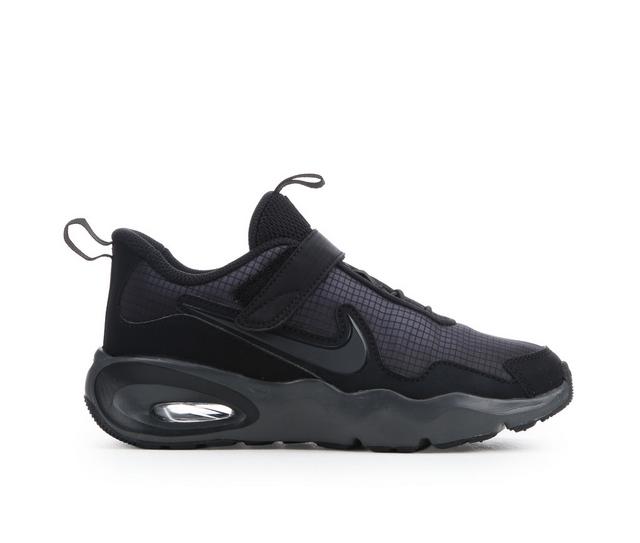Boys' Nike Little Kid Air Max Nova Running Shoes in Blk/Gry/WolfGry color