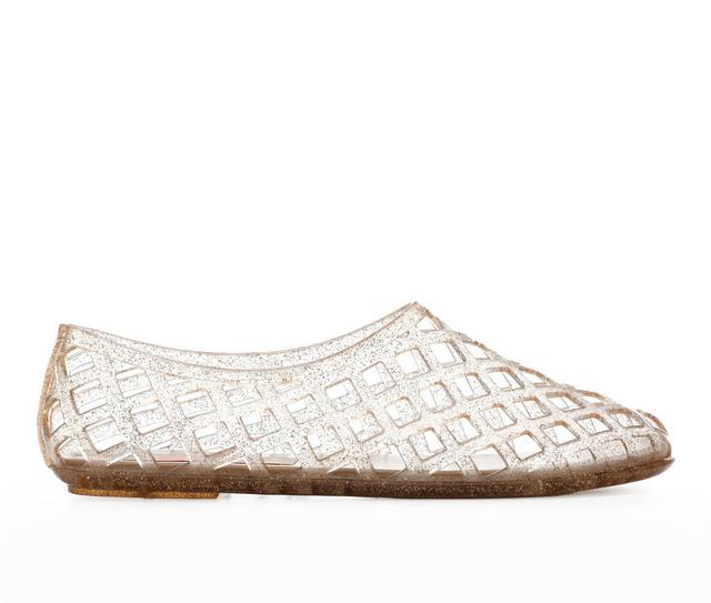 Women's Jellypop Uma Flats in Champagne color