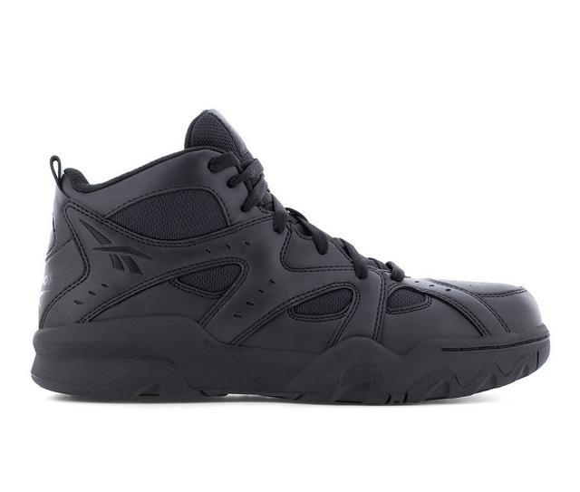 Men's REEBOK WORK ATR Decimator Mid Work Boots in Black color