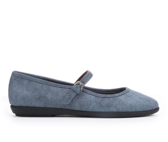 Women's Aerosoles Baylee Ballet Flats in Blue Jeans color