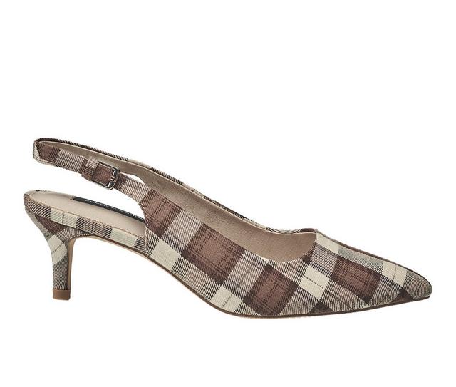 Women's French Connection QuinnPLD Pumps in Plaid color