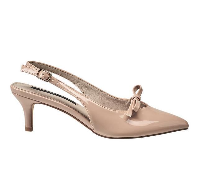 Women's French Connection Quinny Pumps in Nude Pat color