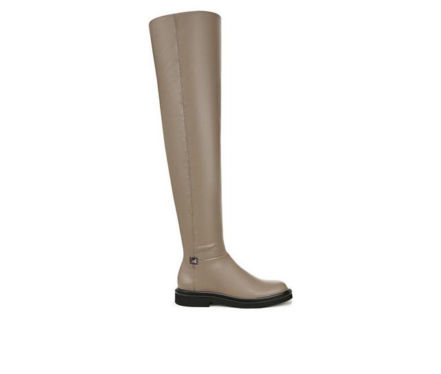 Women's Franco Sarto Angeli Knee High Boots in Smoke Grey color