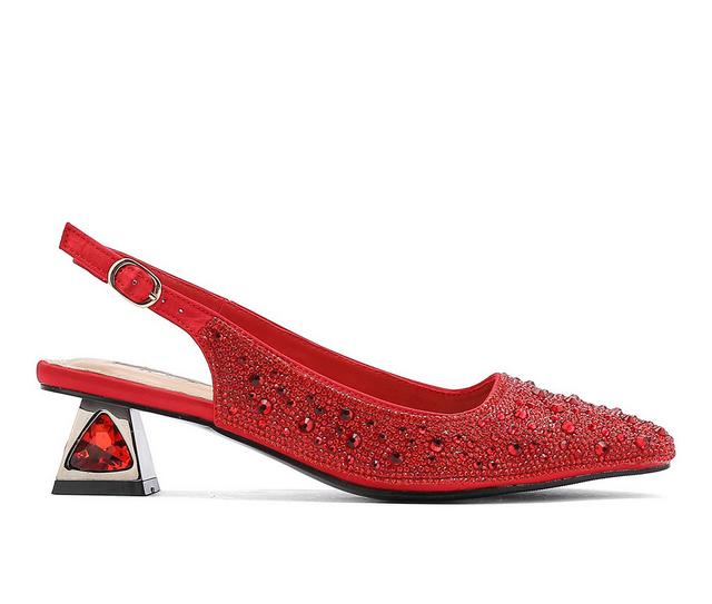 Women's Lady Couture Ronda Pumps in Red color