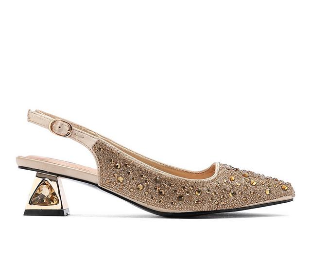 Women's Lady Couture Ronda Pumps in Gold color