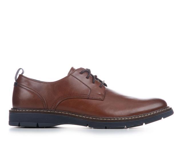 Men's Dockers Easedale Dress Shoes in Cognac/Navy color
