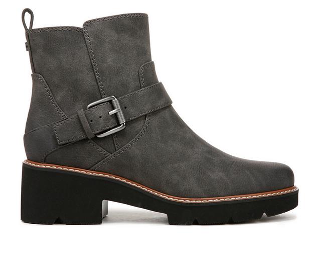 Women's Naturlizer Carbaret-Moto Booties in Grey color
