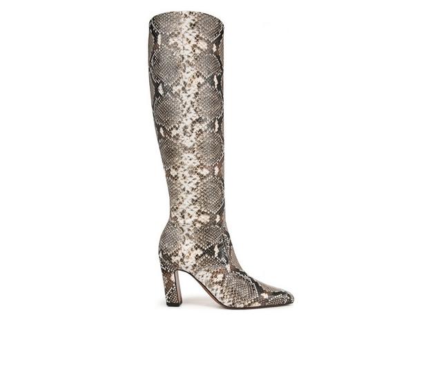 Women's Franco Sarto Bowman Knee High Boots in Roccia Snake color