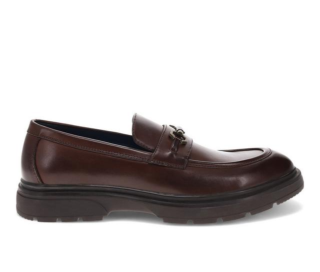 Men's Dockers Thacher Slip-On Shoes in Mahogany color