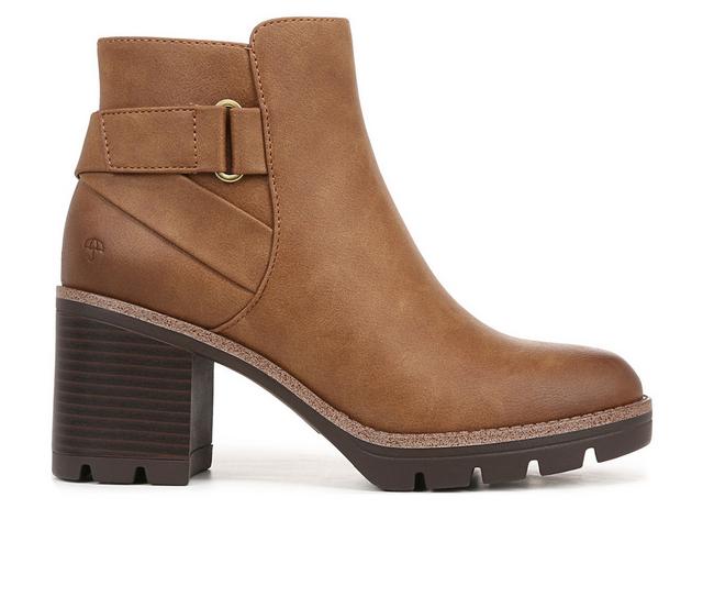 Naturlizer Madalynn Strap Booties in Chestnut color