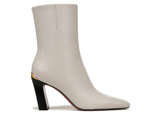 Women's Franco Sarto Briar Booties in Chalk White color