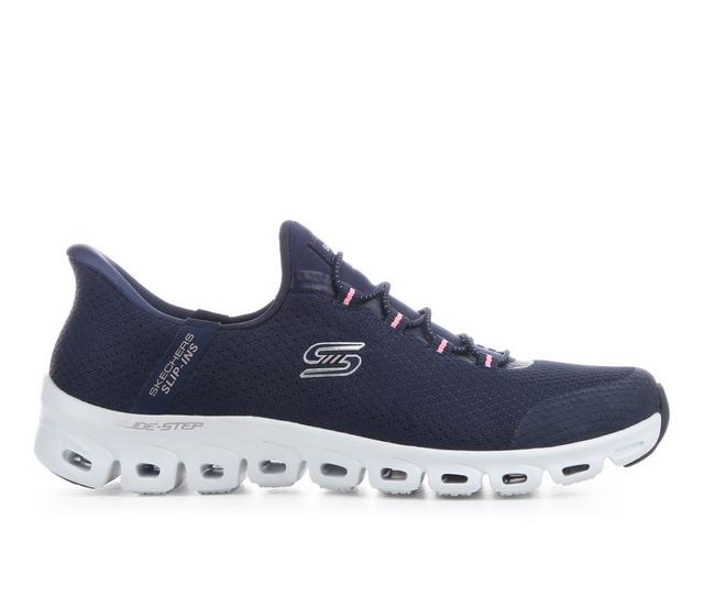 Women's Skechers Glide-Step Persistence 104547 Slip-Ins Shoes in Navy color