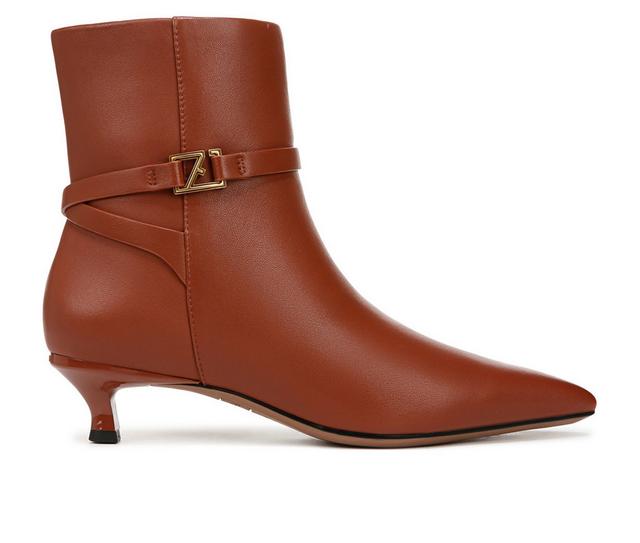 Women's Franco Sarto Marnie Booties in Acorn Brown color