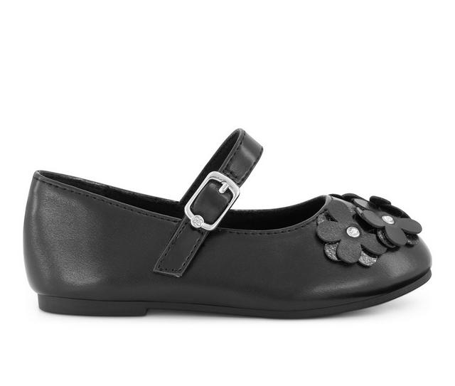 Girls' Jessica Simpson Toddler Amy Petal Shoes in Black color