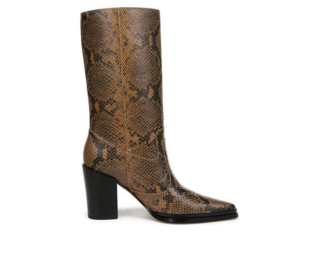 Women's Franco Sarto Jaxon Knee High Boots in Woodland Snake color