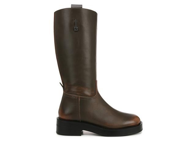 Women's Franco Sarto Trevi Knee High Boots in Brown color