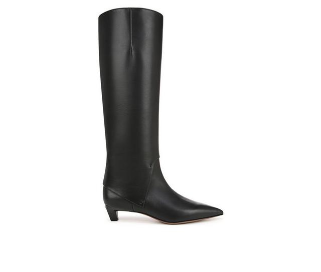 Women's Franco Sarto Martin Knee High Boots in Black color