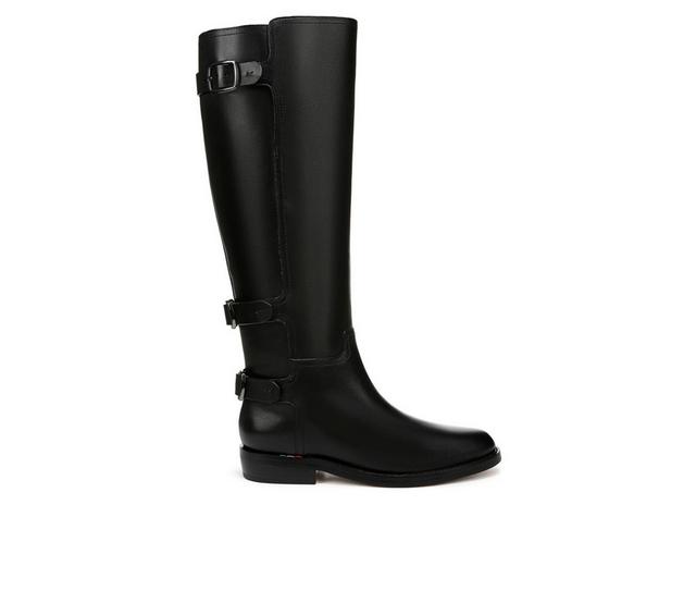 Women's Franco Sarto Padova Wide Calf Knee High Boots in Black color