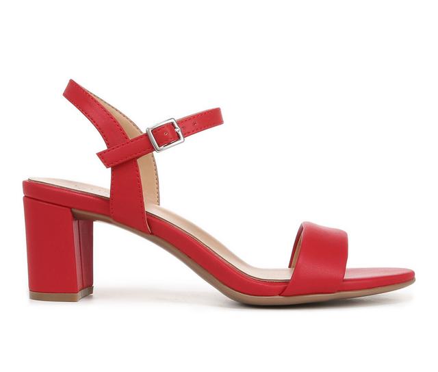 Women's Naturalizer Bristol Dress Sandals in Crimson Red color