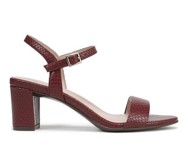 Women's Naturalizer Bristol Dress Sandals in Cranberry II color