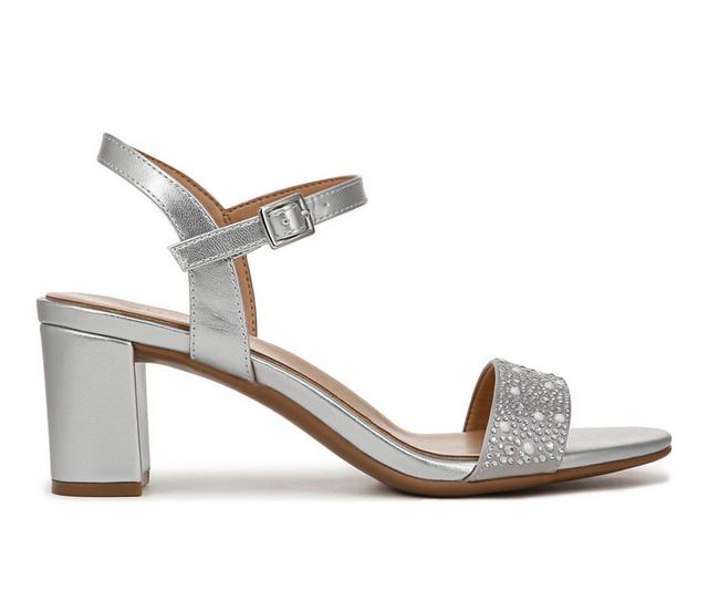 Women's Naturalizer Bristol Dress Sandals in Silver II color