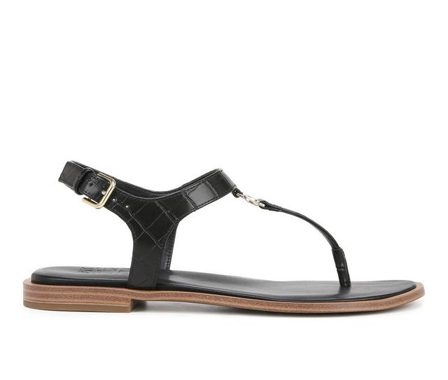 Women's Naturlizer Lizzi Sandals in Black Croco color