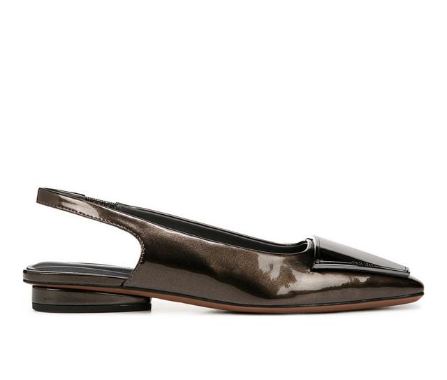 Women's Franco Sarto Cassidy Flats in Metal Grey color