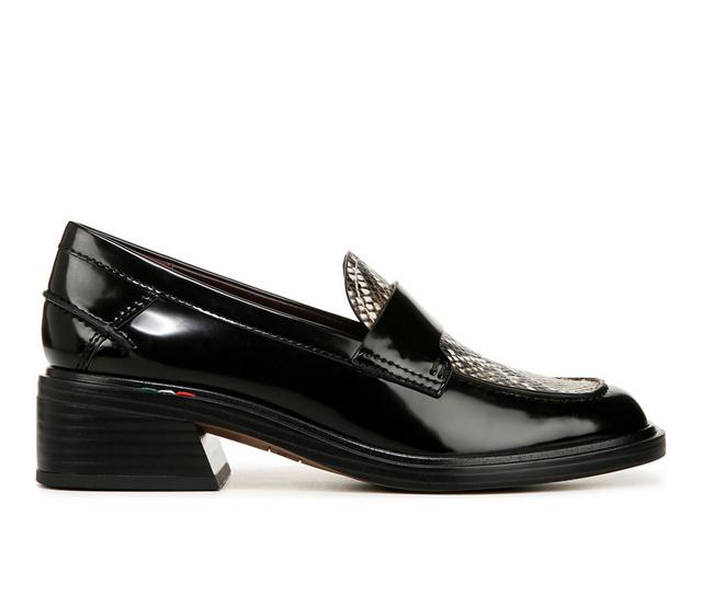 Women's Franco Sarto Gabriella Loafers in Grey Snake color