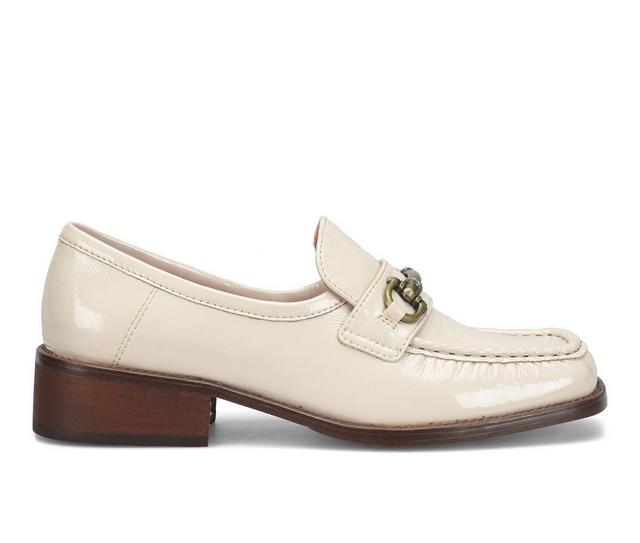 Women's Korks Florence Loafers in Off White color