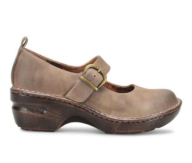 Women's BOC Peggy Jane Mary Jane Clogs in Taupe color