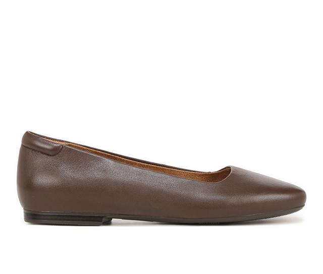 Women's Naturlizer Kelly-Ballet Flats in Chocolate color