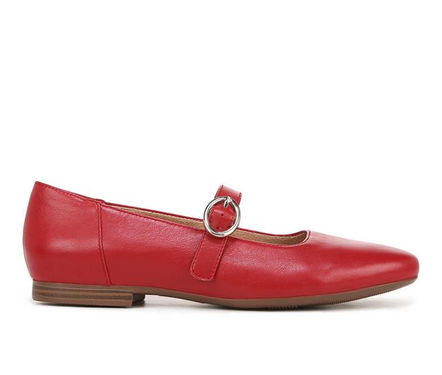 Women's Naturlizer Kelly Flats in Crimson Red color