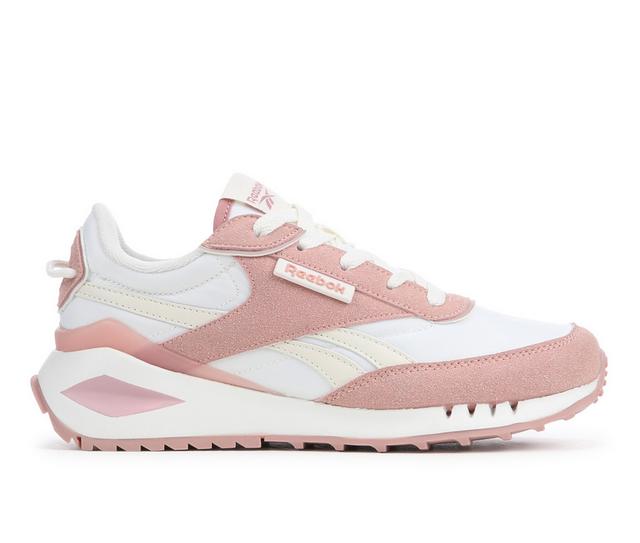 Girls' Reebok Big Kid Forte Racer Running Shoes in Rse/Albstr/Chk color