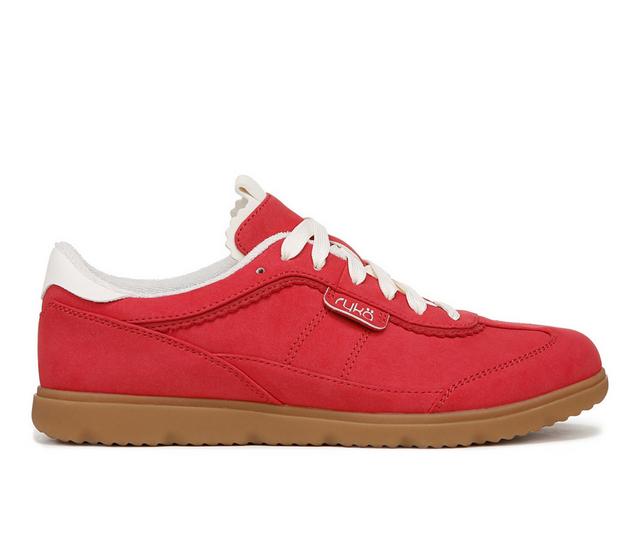 Women's Ryka Effortless Sneakers in Red salsa color