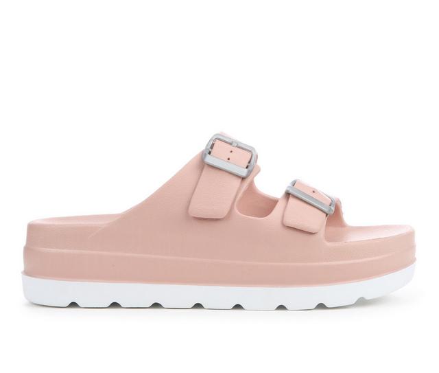 Women's MIA Sunnny Platform Sandals in Blush color