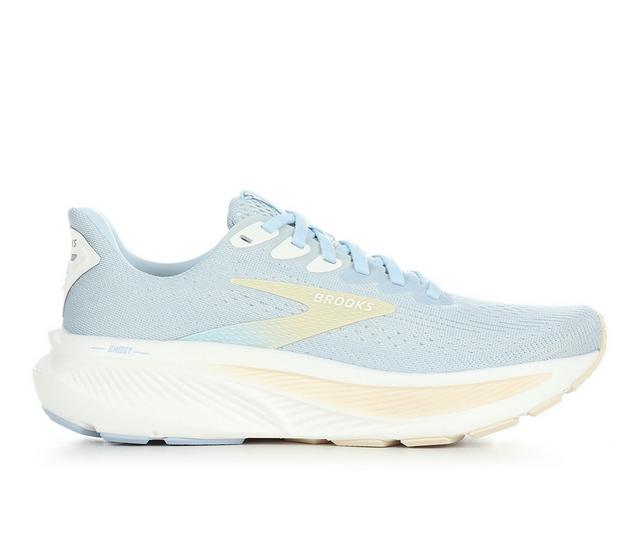 Women's Brooks Ghost 17 Running Shoes in Sky/Coco/Sand color