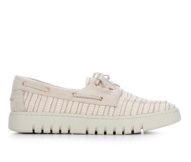 Women's Anne Klein Laycee Boat Shoes in Beige color