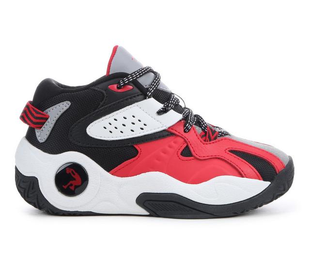 Boys' Shaq Shaqnotix Basketball Shoes in Red/Blk/Gry color