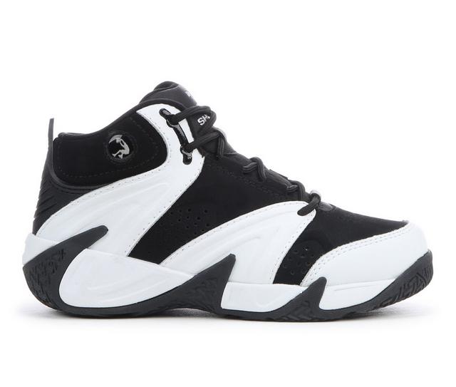 Boys' Shaq Little Kid & Big Kid Devastator Basketball Shoes in Black/White color